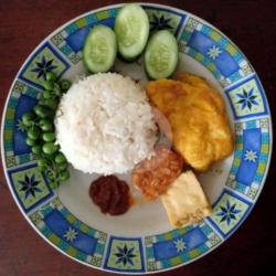 Nasi Cikur Telur Dadar