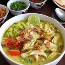 Soto Ayam Bening Khas Lamongan   Nasi