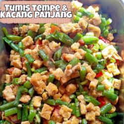 Tumis Tempe   Kacang Panjang