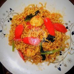 Mie Baso Sosis Pedas Manis