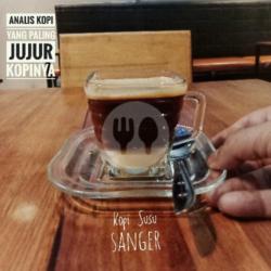 Kopi Susu Sanger Panas   Kentang Goreng