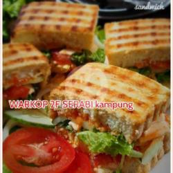 Roti Bakar Sandwich ( 2telur)