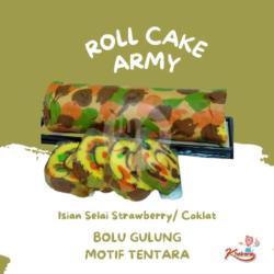 Roll Cake Motif Army