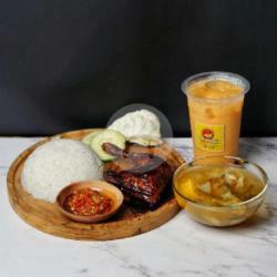 Paket Tarik Ayam (paha) Bakar Madu