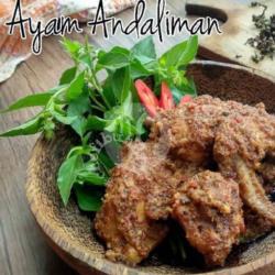 Nasi   Ayam Andaliman   Free Teh Obeng