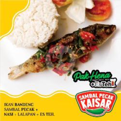 Pak Hena Ikan Bandeng Sambal Pecak