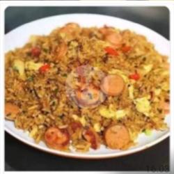 Nasi Goreng Sosis   Telur