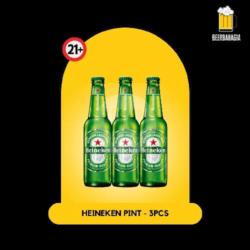 (21 ) Heineken Pint - 3 Pcs