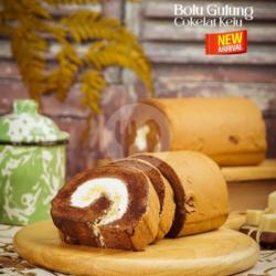 Bolu Gulung Coklat Keju Premium