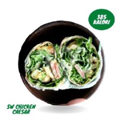 Chicken Caesar Salad Wrap (385 Kalori)