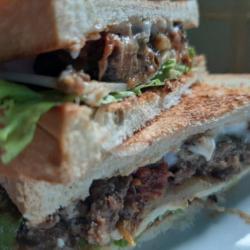 Lamb Shawarma Sandwich Toast