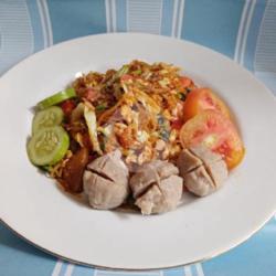 Bihun Goreng   Pentol Baso