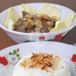 Nasi Soto Kikil Kuah Bening