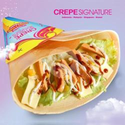 Savoury Crepes Chicken Sausage Cheese