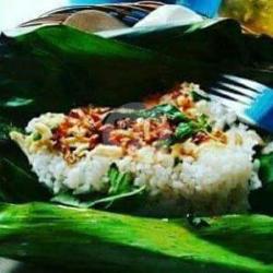 Nasi Bakar Ayam Teri