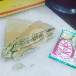 (base Green Tea) Kitkat Green Tea Keju Tipis Kering