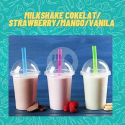 Milkshake Coklat Vanilla Strawberry Mango