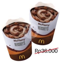 2x Hershey Mcflurry With Choco Balls