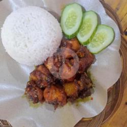 Bebek Pedas Manis  Nasi