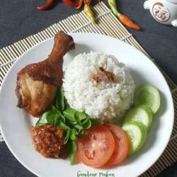 Nasi   Paha Bawah Goreng