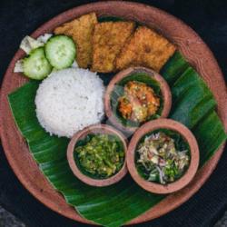Tempe Geprek Sambel Ijo