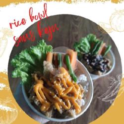 Rice Bowl Chiken Saus Keju