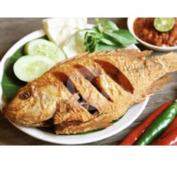 Lalapan Nila Goreng Tanpa Nasi