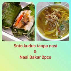 Soto Kudu, Arem Mie, Lepet Jagung Dan Nasi Bakar