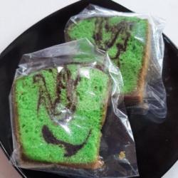 Bolu Pandan Coklat Potongan