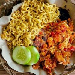 Indomie Geprek   Ayam Crispy   (level 0 - 10)