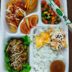 Paket Mewah Wisata 20 Mix Plater Chicken Terayaki Free Juss