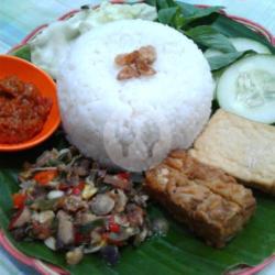 Sego Sambel Ikan Klotok Rica