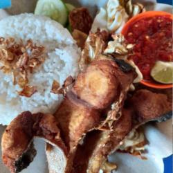 Nasi Lalapan Patin Sambal Jeruk