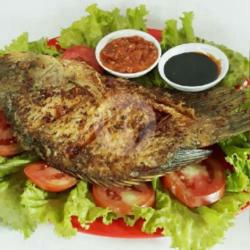 Ikan Gurame Goreng Kering