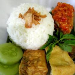 Paket Nasi Paha Penyet