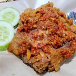 Nasi Ayam Geprek Balado