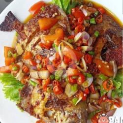 Ikan Bawal Sambal Dabu-dabu