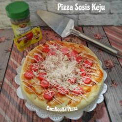 Pizza Sosis Keju Tabur