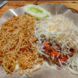 Indomie Goreng Ayam Dada/paha Atas Keju (tanpa Nasi)