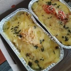 Spaghetti Brulee Beef  Paket