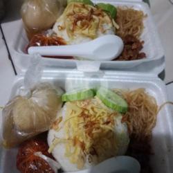 Nasi Kuning  Telor Semur