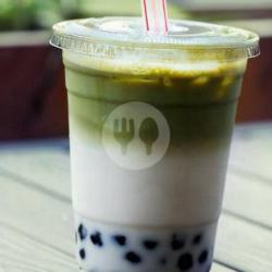 Matcha Latte Bubble Drink