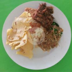 Nasi Pecel Dendeng Empal