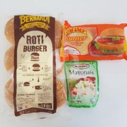 Paket Burger Bernardi Champ   Mayonaise