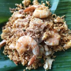 Nasi Goreng Seafood Plus Telur Dadar