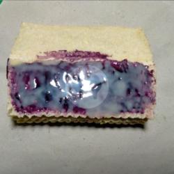 Roti Bakar Blueberry - Blueberry   Susu