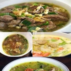 Nasi Soto Daging Sapi