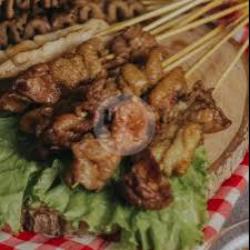 Sate Kulit Goreng