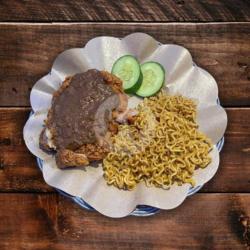 Paket Indomie Ayam Geprek Saus Rendang