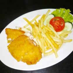 Chicken Gordon Bleu   Kentang